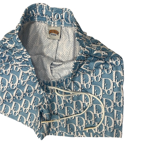 Bravest Studio Baby Blue Shorts - Picture 6 of 8